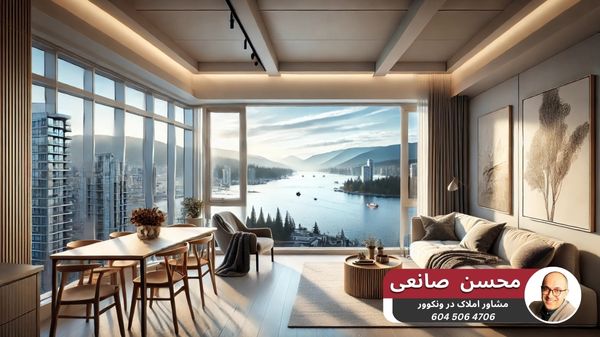 یک واحد اجاره‌ای با ویو زیبا