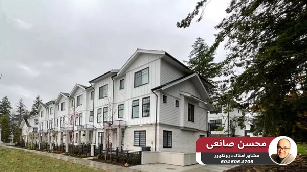 town house جزو اصطلاحات املاک و مستغلات در کانادا می باشد