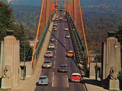 تاریخچه پل Lions Gate Bridge